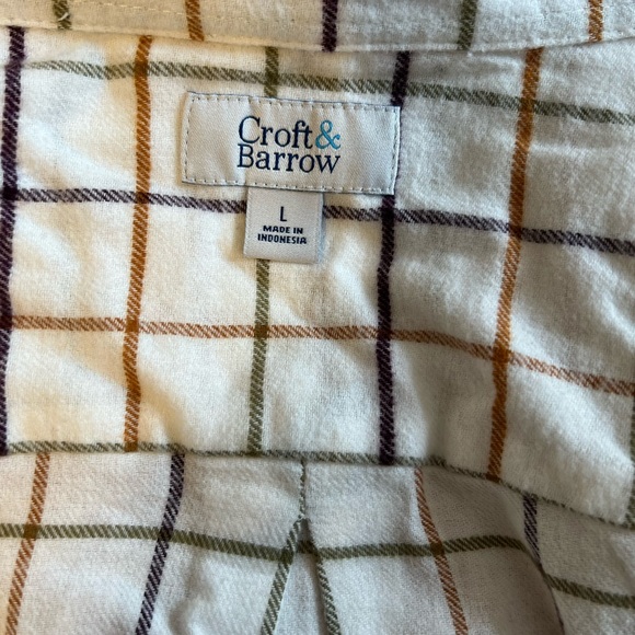 Croft and Barrow Flannel Shirt - Picture 2 of 5